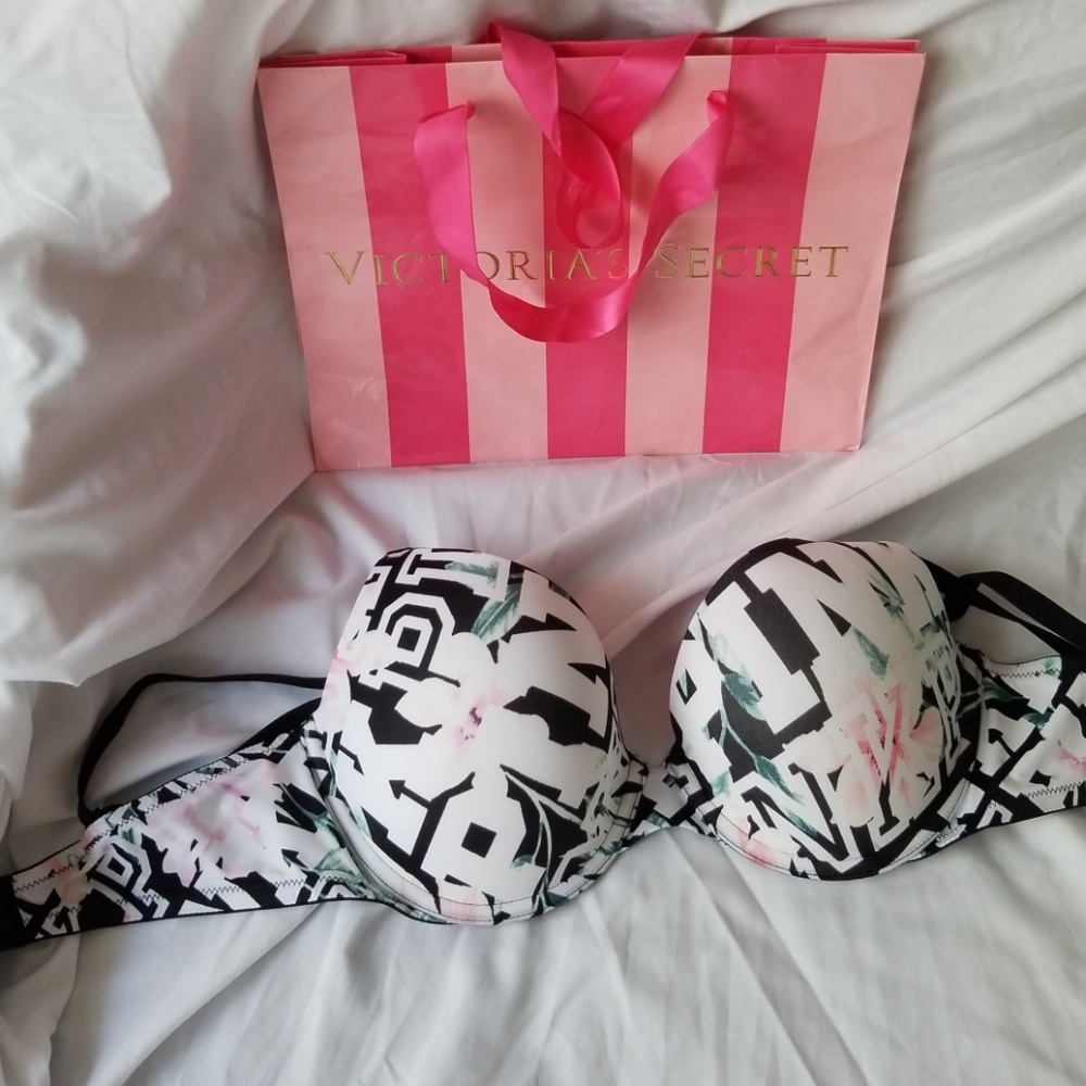 NWOT PINK Victoria's Secret bra 34D - Picture 8 of 8